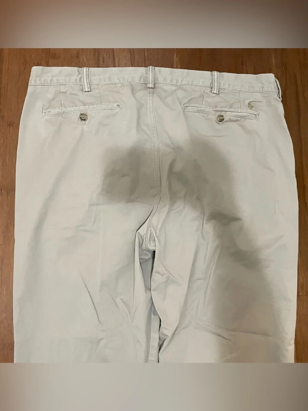 Polo Ralph Lauren Pants 40 x 32/30 Khaki Chino Beige Fl2 Classic Straight Leg